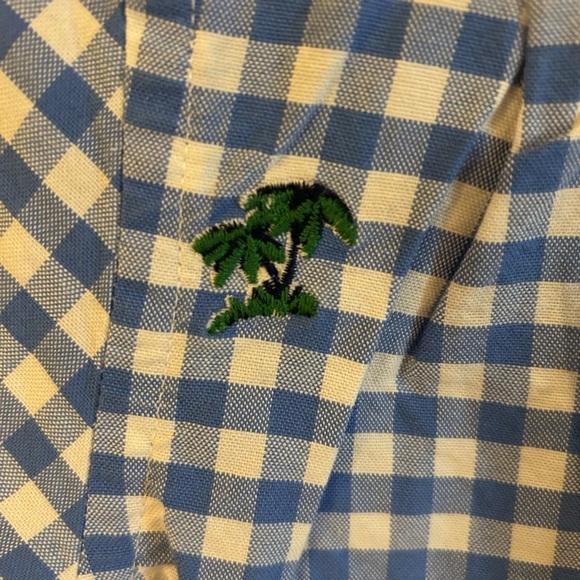 Polo by Ralph Lauren Blue and Green Casual Button Down Shirt Size 14-16 - Picture 5 of 13